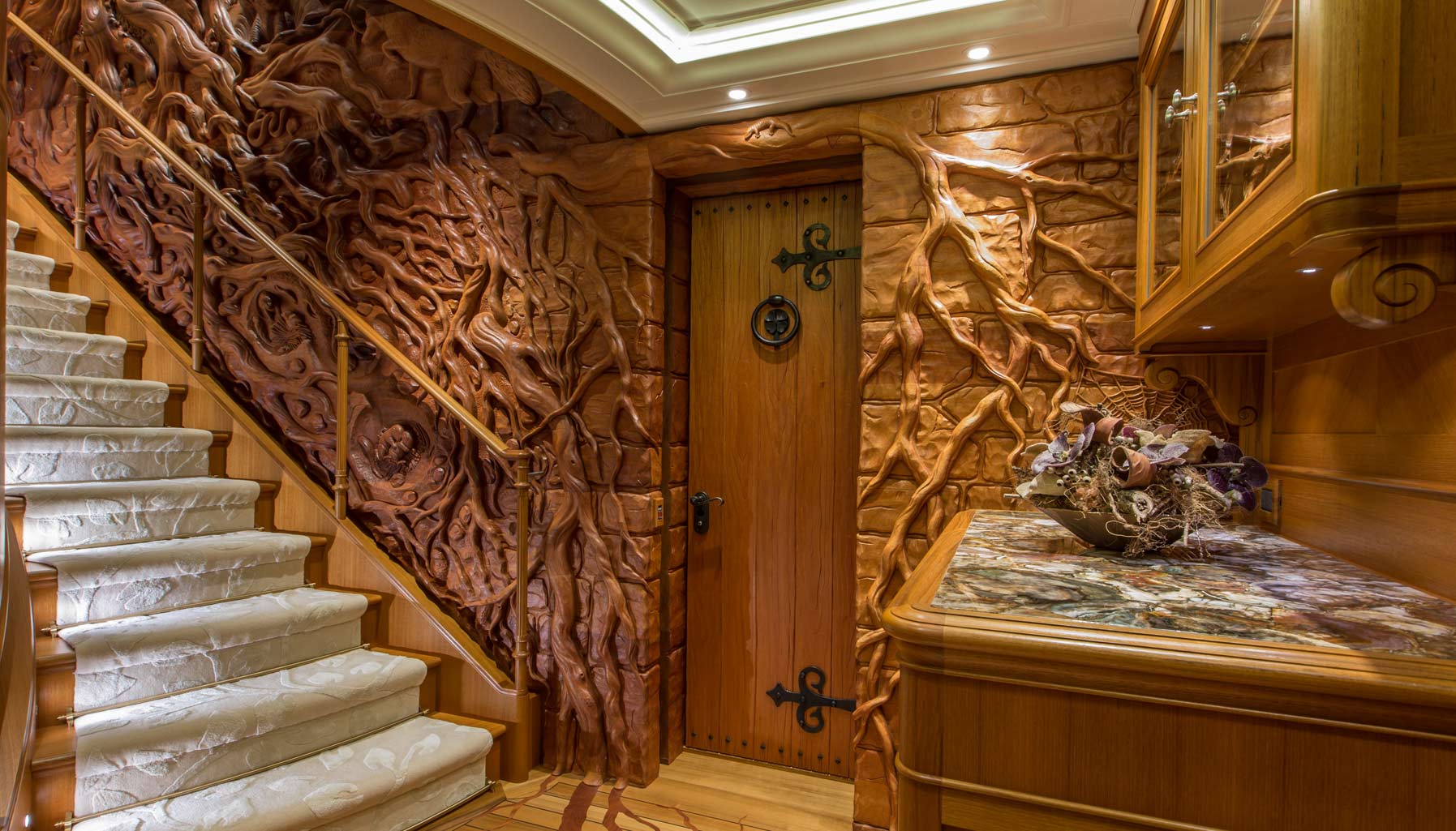 Winch Design carves an ecosystem in a superyacht's interior