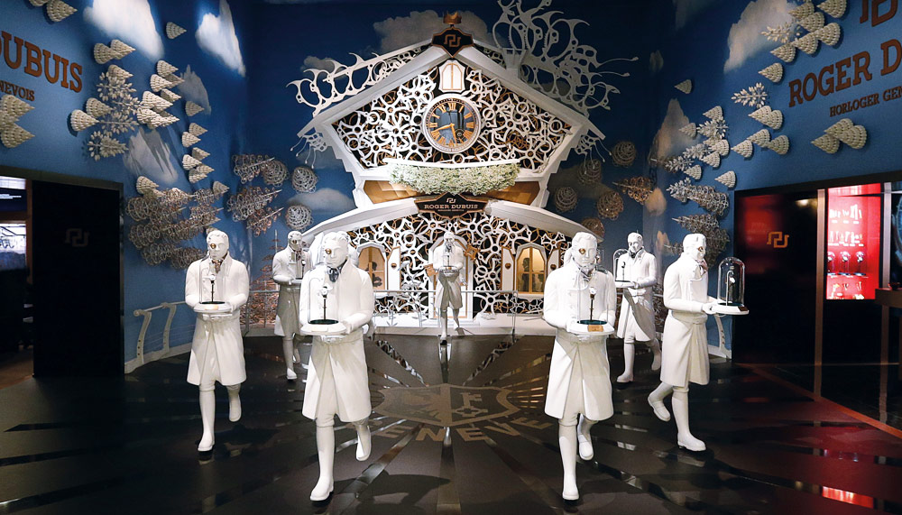 Roger Dubuis booth display