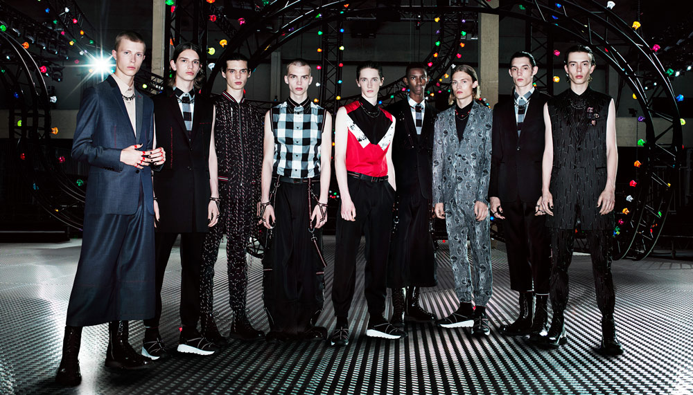 Dior Homme spring/summer 2017 show, by Kriss Van Assche