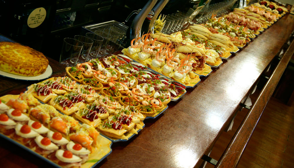Pintxos in San Sebastian