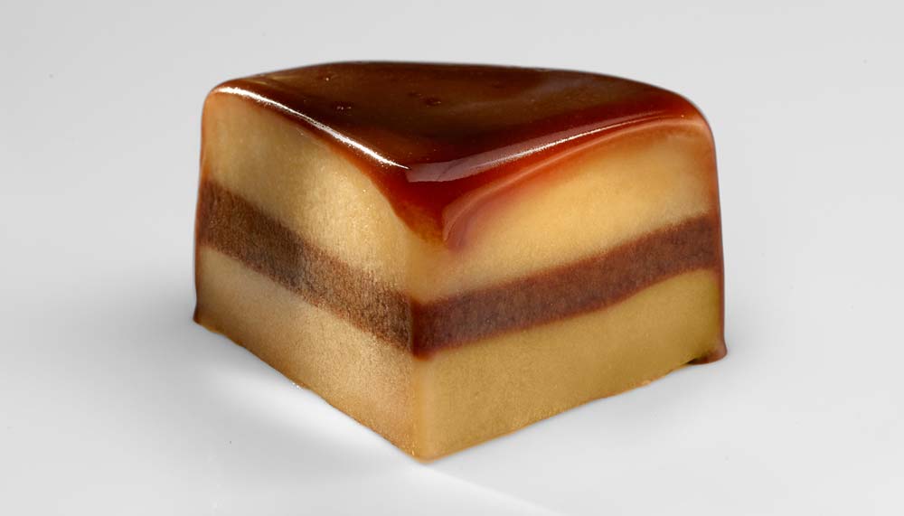 Toffe and parsnip cake in Mugaritz restaurant, San Sebastian