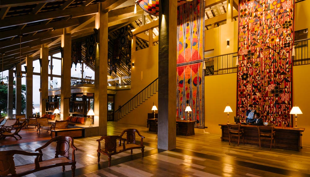 Resort lobbies: Anantara Kalutara, Sri Lanka