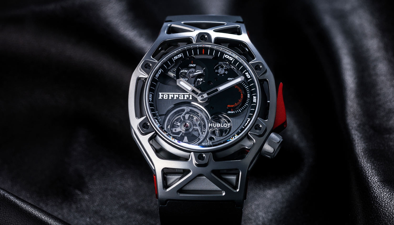 Hublot Techframe Ferrari Tourbillon Chronograph