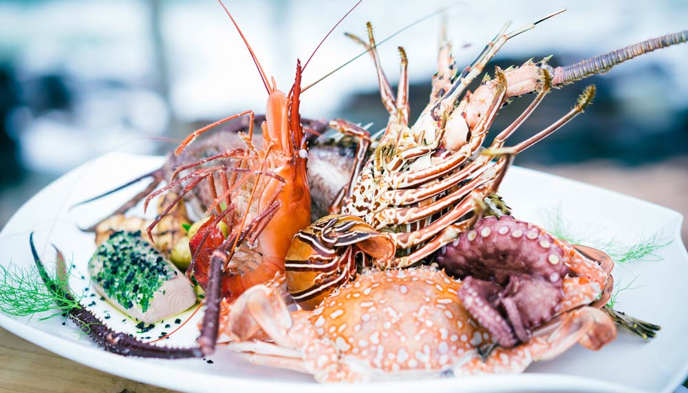 Fresh seafood, Sri Lanka