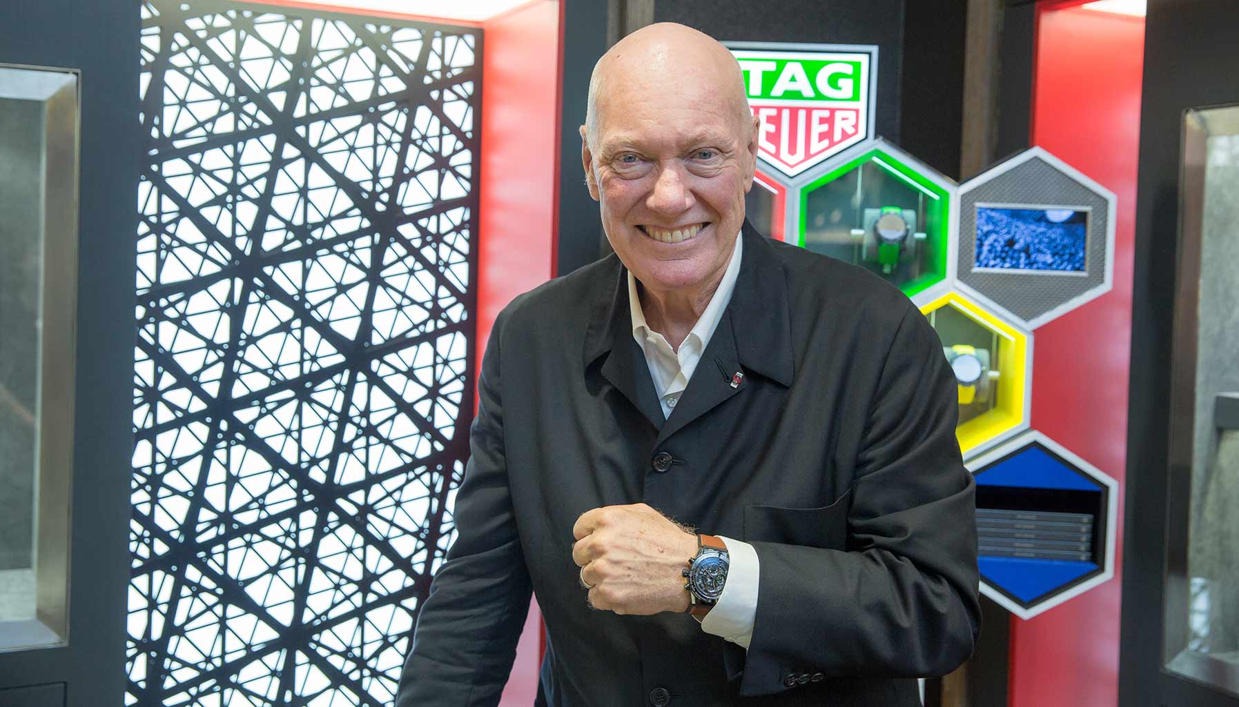 Jean-Claude Biver, CEO of TAG Heuer
