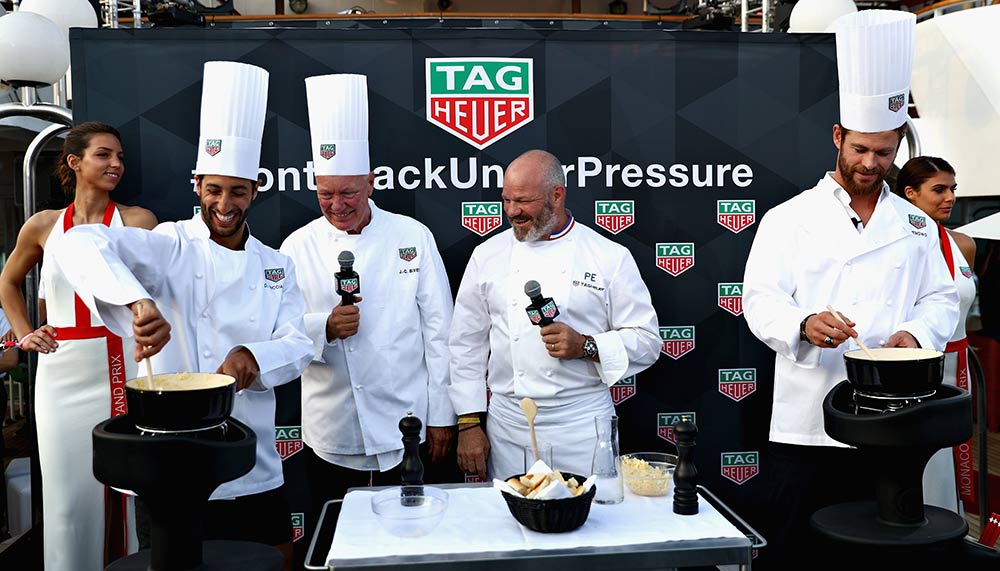 Tag Heuer During F1 in Monaco