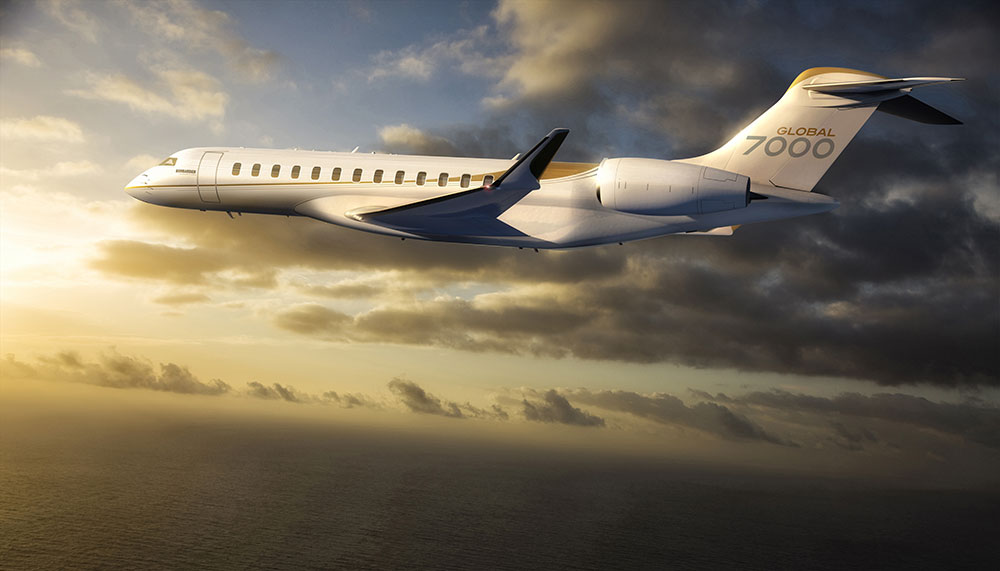 Bombardier Global 7000, world's Largest Business Jet