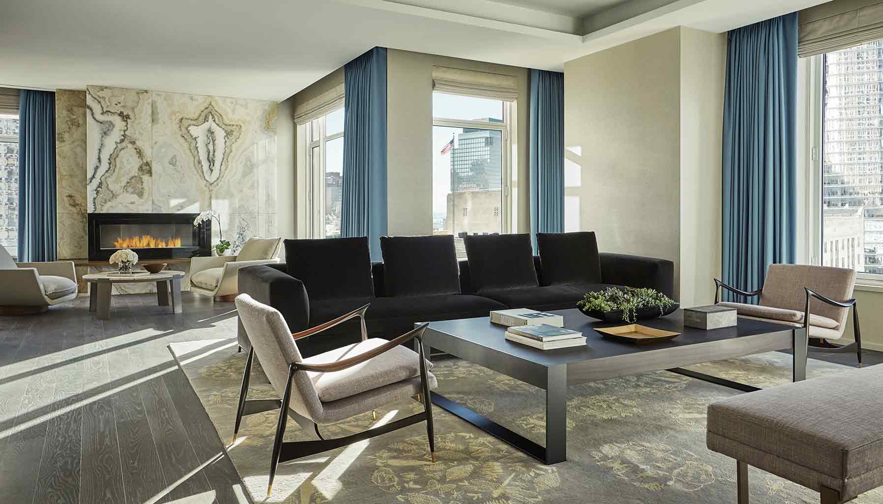 The new Four Seasons Hotel New York Downtown, city stays