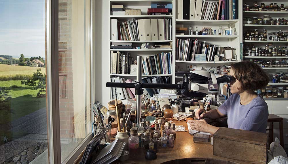 Anita Porchet's studio