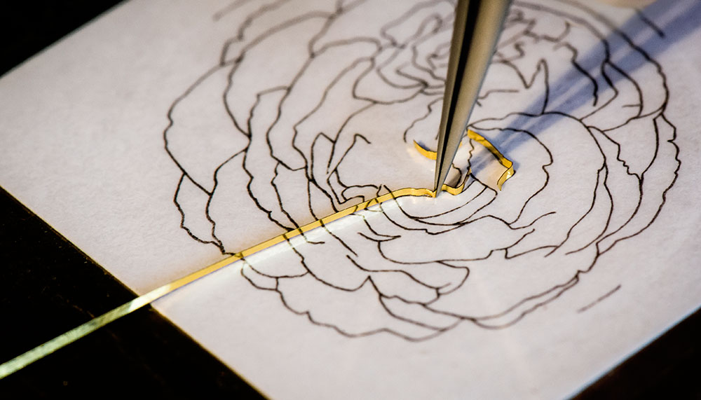 Enamel art by Suzanne Rohr