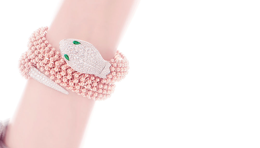 Bvlgari Wild Pop collection, Serpenti My Handcuff Watch