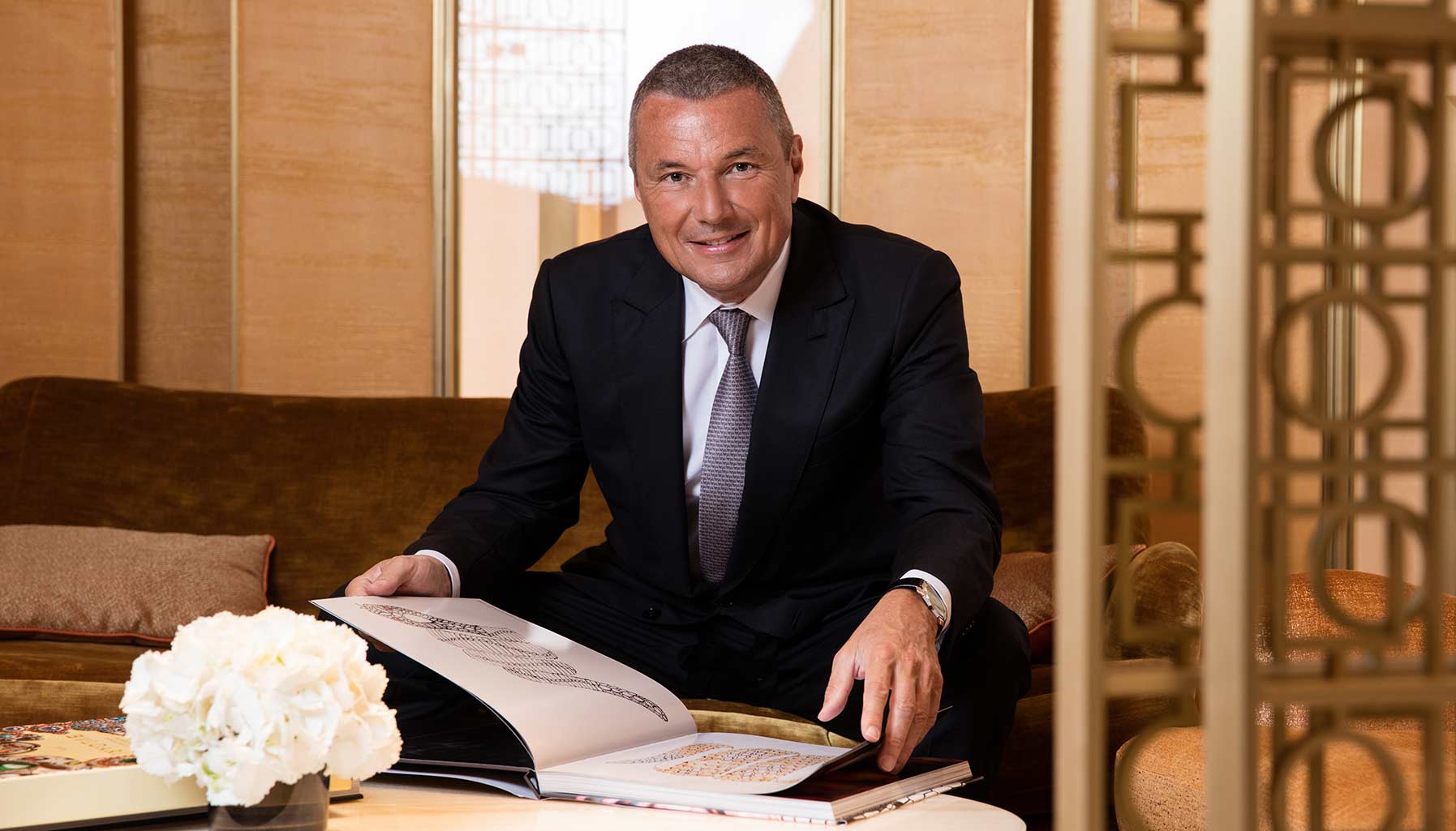 Jean-Christophe Babin, CEO of Bvlgari