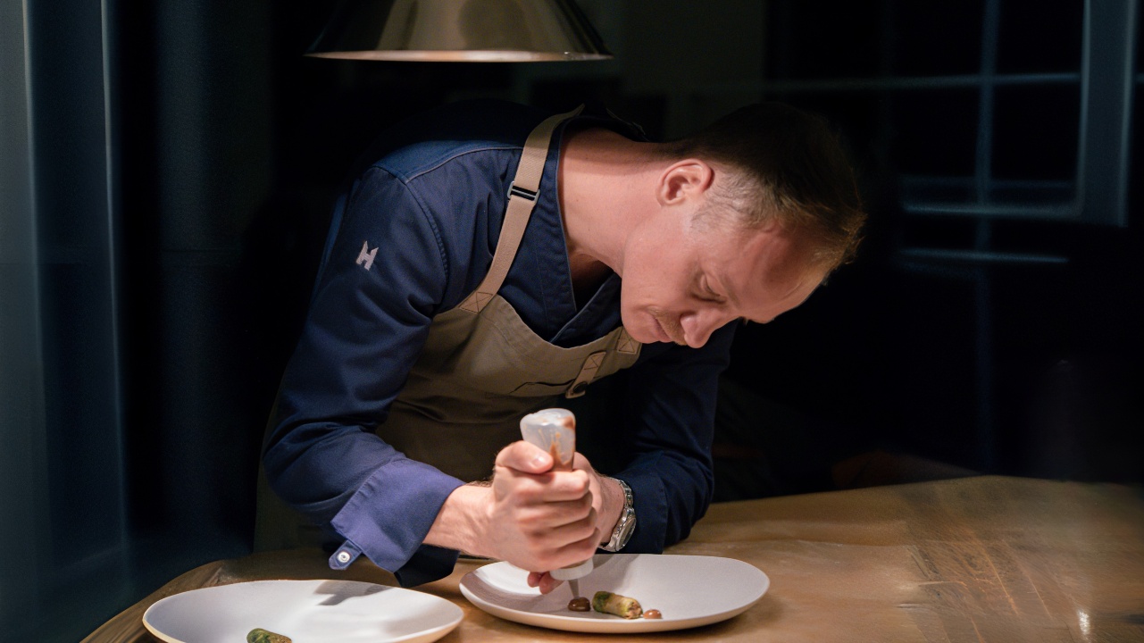 Chef Arne Riehn from IGNIV Bangkok.