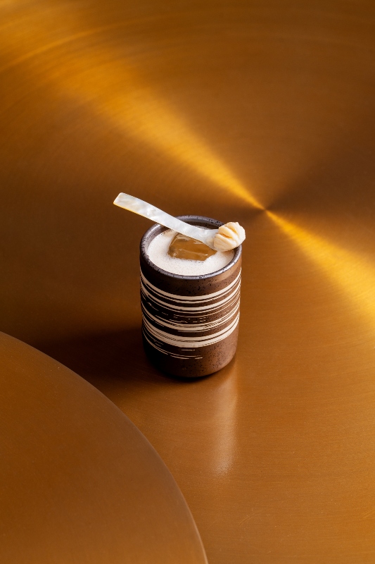 The Forbidden Nectar is another cocktail you can find at the bar.