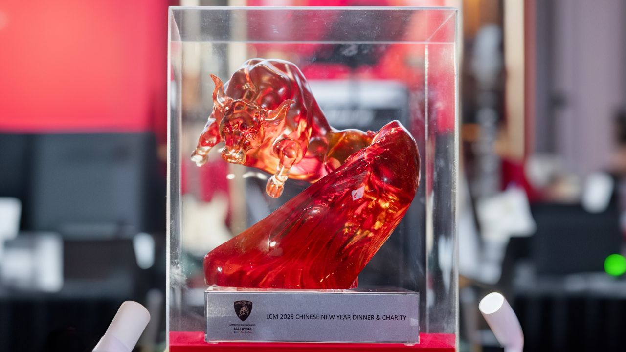 Profundity, which depicts an ox figurine by Liuli crystal art, limited to 998 pieces worldwide.