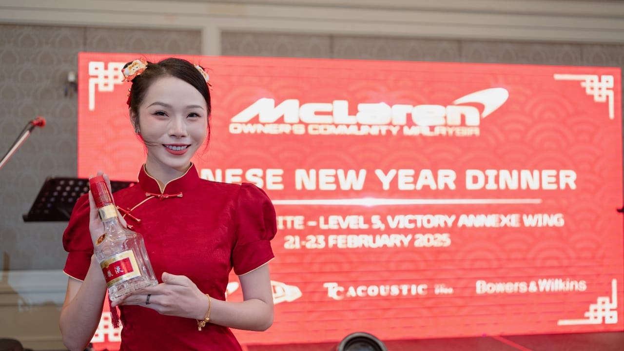 Wuliangye, a baijiu distributed in Malaysia by Luen Heng, was the drink of choice to toast members at the welcome dinner.