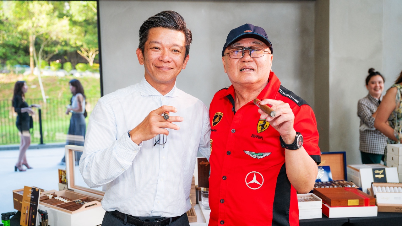 Mighty Milestone’s Daryl Lim (left) and guest Andy Kuan.