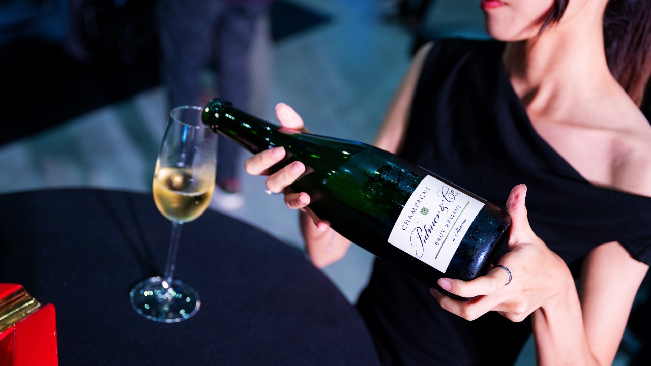 Champagne Palmer & Co, founded in Reims in 1947 and known for its characteristic wines that are slow-aged on lees for aromatic complexity.