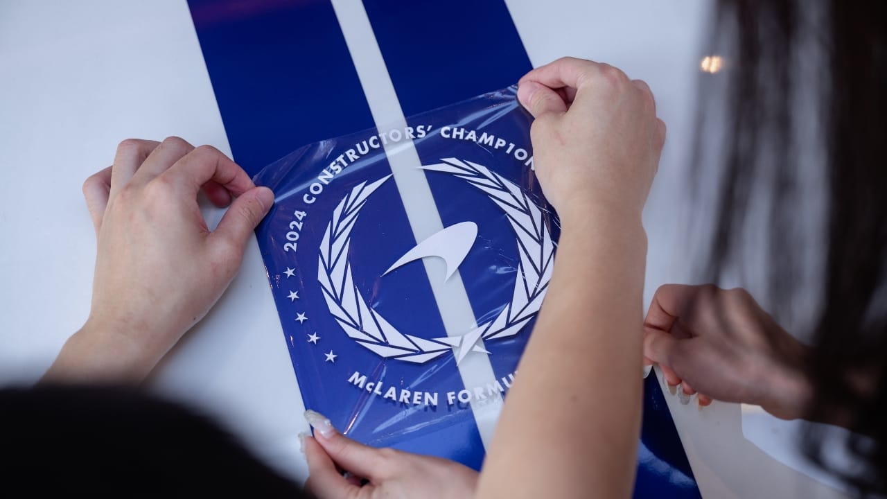 Team McLaren Racing’s most recent success – the 2024 Constructors’ Championship in Formula 1.