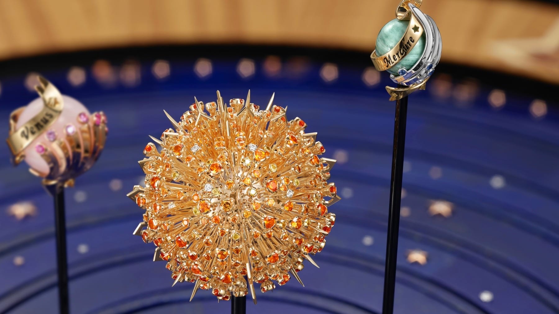 Close up look at the Planetarium